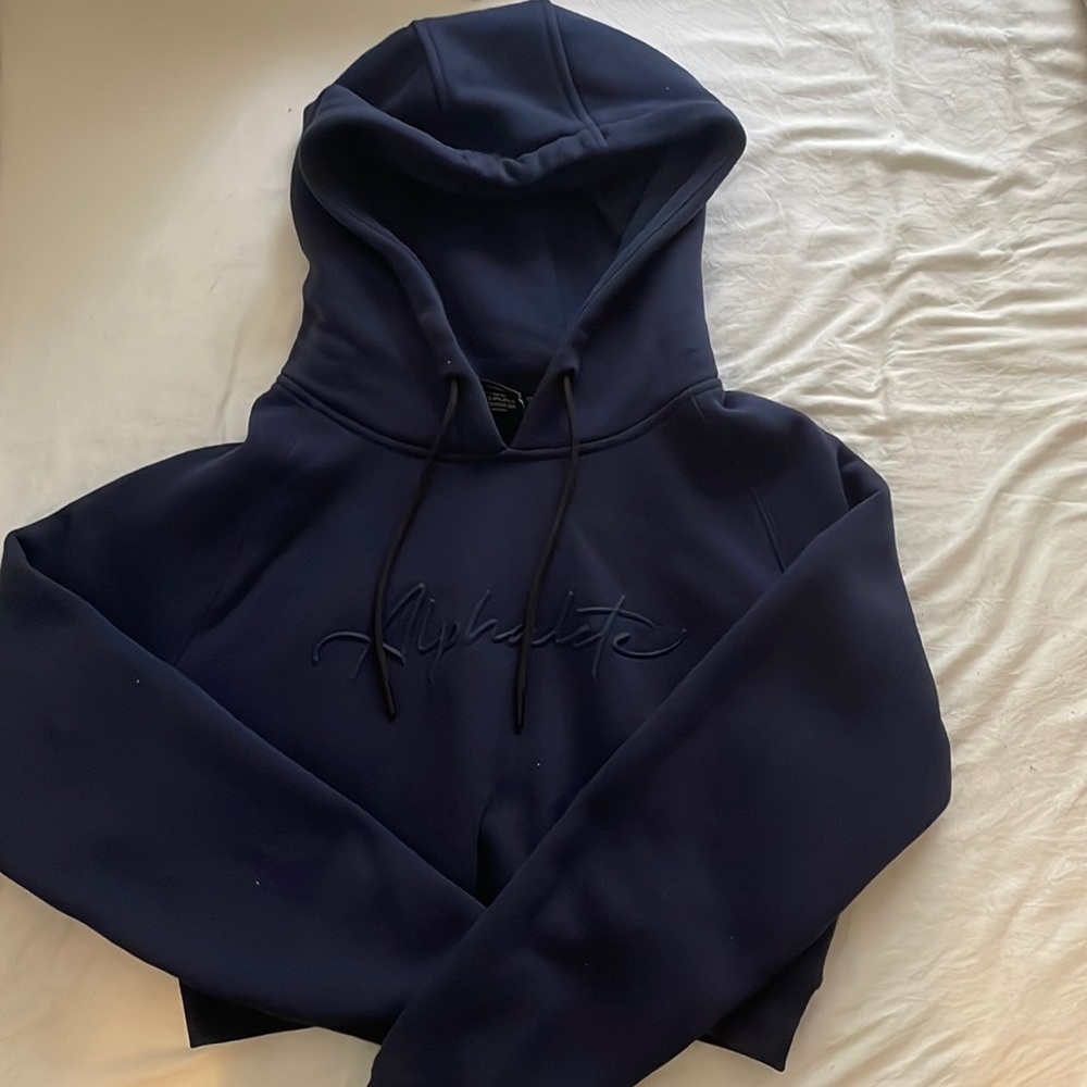 Cropped Alphalete Hoodie